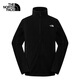 北面（The North Face）抓絨衣男秋冬休閑運動(dòng)戶(hù)外沖鋒衣內膽保暖加厚外套 8FHX JK3 XL