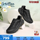 金利來（goldlion）男鞋新品運(yùn)動鞋休閑鞋男厚底老爹鞋運(yùn)動皮鞋跑步鞋男 黑色 39