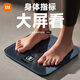 小米米家（MIJIA）智能體脂秤S400 Pro TFT彩屏交互雙接電子秤體重管理 高精準25項身體數據平衡測試 TET彩屏體脂秤 官方標配