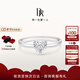DR求婚鉆戒K金HEART系列經(jīng)典款結(jié)婚訂婚鉆石戒指WJ0338 TOP*15分H色VS2