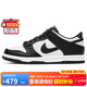 耐克NIKE女子大童板鞋休閑鞋 DUNK 運(yùn)動(dòng)鞋CW1590-100白黑37.5