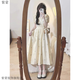 紫蒙連衣裙夏季法式2025新款學(xué)生少女小個(gè)子長(zhǎng)裙女生衣服夏天碎花裙子 杏色 均碼 (可備注碼數(shù))