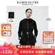朗姿歐洲EiLEEN ELITEE法式氣質(zhì)翻領(lǐng)設(shè)計(jì)感冬新款連帽短外套 黑色 L