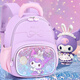 Hello Kitty幼兒園書(shū)包女孩大班女童3歲6庫洛米寶寶兒童一年級 庫洛米-幻彩晶瑩圖案 幼兒園