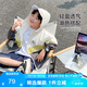 左西男童防曬衣兒童皮膚衣2025夏款連帽衫防曬服輕薄外套潮 灰色 160
