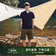 GANT/甘特夏季新款男士棉質(zhì)舒適T恤潮流休閑通勤華夫格短袖POLO衫 433夜藍(lán)色 M