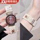 優(yōu)倫詩(shī)適用華為手表gt5/watch5表帶41mm女款gt4夏季gt5pro/watch4pro/watch4磁吸智能手表gt3/2編織腕帶 星光春櫻色【小熊編織-磁吸表帶】 gt5/pro/4/wa
