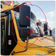 溥畔適用于客車(chē)公交車(chē)倒車(chē)鏡 金龍宇通申龍金旅后視鏡 純電動(dòng)車(chē)反光鏡 普通小方
