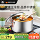 WMF德國(guó)福騰寶湯鍋不銹鋼燉煮鍋雙耳煲湯Astoria燜鍋20cm廚房好物