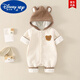 迪士尼（Disney）嬰兒連體衣雙層保暖春秋套裝新生兒衣服春裝外套寶寶春季外出抱衣 73
