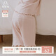 乖奇熊女寶寶純棉長褲春秋季睡褲居家褲子嬰兒可愛花邊休閑褲寬松