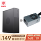 碩一鳳凰C1+電腦機箱臺式機M-ATX中小主板桌面MINI手提小機箱TFX電源（8.5L體積/支持22CM MATX主板） 鳳凰C1 黑+TFX額定200W電源