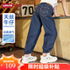 Levi's【天絲軟牛仔褲】李維斯兒童長褲夏季透氣童裝牛仔褲男女防蚊褲 星空藍 150 /63 【建議身高140-152cm】
