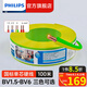 飛利浦（PHILIPS） 電線電纜100米BV1.5/2.5/4/6平單芯銅線國標(biāo)照明空調(diào)家裝家用線 BV1.5平方100米 黃綠色