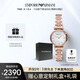 安普里奧·阿瑪尼（Emporio Armani）手表女士 滿天星貝母小表盤時尚女表生日禮物送女友送老婆AR11316