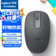 羅技（Logitech）M196 無線藍牙鼠標 辦公鼠標 筆記本商務辦公家用 小巧便攜 對稱手型 石墨灰