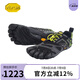 Vibram五指鞋男女 晨跑夜跑運(yùn)動(dòng)鞋跑酷健身赤足鞋跑步鞋KMD EVO 黑色男款 43