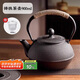 八千行鑄鐵茶壺圍爐煮茶壺器具戶外燒水壺可明火鐵質(zhì)功夫茶具電陶爐茶壺
