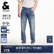 杰克·瓊斯（JACK&JONES）25年男裝牛仔褲男涼感潮流水洗彈力901修身小腳牛仔褲子春夏薄款 中牛仔藍(lán)E42 涼感 29 170 W29/L30