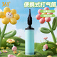 361°便攜式游泳圈打氣筒手動(dòng)推小型迷你玩具皮球裝飾氣球充氣筒