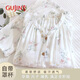 古今（GUJIN）春夏新品月子服竹棉透氣孕婦睡衣薄款產(chǎn)后哺乳喂奶待產(chǎn)胸墊家居服