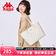 Kappa卡帕 新款正品托特包女大容量上課通勤單肩包手提電腦包七夕禮物 桃氣奶芙粉