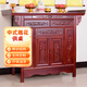 實(shí)木香案一體供桌家用佛臺中式神臺佛龕供桌農村堂屋財神爺香火桌 普通128*60*108三屜（顏色備注）