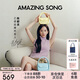 Amazing Song乙頌女包[七夕禮物]陳都靈同款軟歐包中號(hào)時(shí)尚高級(jí)感單肩斜挎包