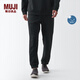 無印良品（MUJI）Walker 男式 防紫外線 易干毛圈褲子長褲 休閑運(yùn)動(dòng)男款 硬核防曬 黑色 L （175/88A）