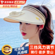 渠辰風(fēng)扇帽子風(fēng)扇遮陽(yáng)帽風(fēng)扇帽女款防曬帽電風(fēng)扇帽子騎行休閑太陽(yáng)帽 可充電風(fēng)扇帽子-米色 【三擋風(fēng)力調(diào)節(jié)】