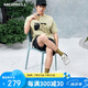 邁樂戶外洞洞鞋HYDRO MOC毒液透氣輕便溯溪洞洞鞋男款沙灘涼鞋黑灰41