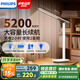 飛利浦（PHILIPS）充電護(hù)眼臺(tái)燈學(xué)習(xí)家用充插兩用學(xué)生宿舍床頭小雅5200毫安