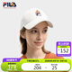 FILA 斐樂官方【小臉帽】情侶款棒球帽2025運動帽休閑遮陽帽鴨舌帽