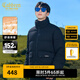卡賓男裝 90鴨絨羽絨服2024秋冬新款寬松面包服外套舒適保暖休閑H 煤黑色01 L /175/50