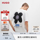 HUGO【七夕節(jié)禮物】【100%棉 男女同款】 男士藝術(shù)圖案裝飾棉質(zhì)T 恤 100-白色 L