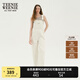 Teenie Weenie小熊女裝學(xué)院元?dú)舛喟桶放Ｗ醒澅硯а潓捤芍蓖惭澐凵?象牙白 S