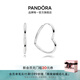潘多拉（PANDORA）俏皮愛心耳環(huán)925銀非對稱心形百搭小眾高級感生日禮物送女友 俏皮愛心 One size
