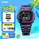 卡西歐（CASIO）G-SHOCK40周年珍藏版碳纖維GCW-B5000小方塊運動男士手表 GCW-B5000UN-6PR