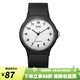 卡西歐手表 學(xué)生表簡(jiǎn)約防水石英小黑表 兒童中性表初高中生學(xué)生表考試表 MQ-24-7B