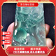 緬甸處理翡翠東來冰種飄花龍牌玉石掛件吊墜玉佩翡翠生肖守護神玉 霸氣龍牌【禮盒包裝】
