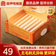 容聲實木烤火爐取暖器家用烤火箱電火桶取暖器暖腳神器辦公室取暖器桌下電熱取暖器節(jié)能省電 普通單人款35*30【智能控溫+過熱保護】