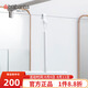 brabantia柏賓士家用玻璃刮水器衛(wèi)生間鏡子臺面手持刮窗器膠條多功能清潔工具 白色-280184
