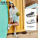 馬克華菲女鞋2025新款夏季網(wǎng)面薄款透氣老爹鞋女休閑百搭軟底跑步運動鞋女 白杏 37 （標準運動鞋尺碼）