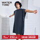 WATERTIME/水川 速干游泳浴巾斗篷帶帽快干便攜浴袍女男吸水運(yùn)動沙灘巾