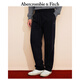 ABERCROMBIE & FITCH男裝25春夏經(jīng)典小麋鹿毛圈布美式松緊腰運動(dòng)衛褲長(cháng)褲KI134-5030 黑色 S (175/76A)偏大偏長(cháng),建議小一碼