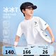 NIKE3BRAND 耐克男童涼感防曬短T2025年夏季速干排汗兒童輕盈透氣上衣