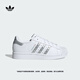adidas SUPERSTAR II經(jīng)典貝殼頭板鞋女子新款阿迪達(dá)斯官方三葉草   白色/金屬銀   38.5