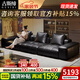 古斯締saba像素沙發(fā)意式極簡(jiǎn)客廳Minotti現(xiàn)代輕奢直排佛山頭層牛皮沙發(fā) 3M多人位 【全真皮包裹】超厚摔紋小黃牛皮
