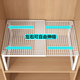 坤奉衣柜收納分層神器櫥柜免打孔隔板桌面伸縮置物架學(xué)生宿舍柜內(nèi)架子 白色單層中號(hào)【27-38cm】可伸縮