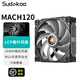 SUDKOOMACH120機(jī)箱風(fēng)扇（LCP扇葉/30mm厚強(qiáng)壓風(fēng)扇/工業(yè)級(jí)/中心可調(diào)節(jié)白光/DIY側(cè)板/6年質(zhì)保） MACH120【順豐】
